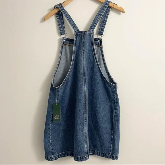 NWT Wild Fable Mini Denim Jean Dress with Zipper Front - Picture 8 of 8